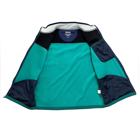 ⛳️ IZOD Golf Vest | Performance | Stretch | Green & Blue | Men’s Size Large - Picture 3 of 10